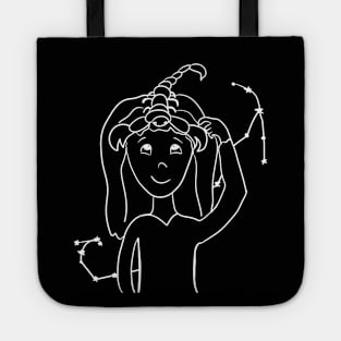 Scorpio girl Tote