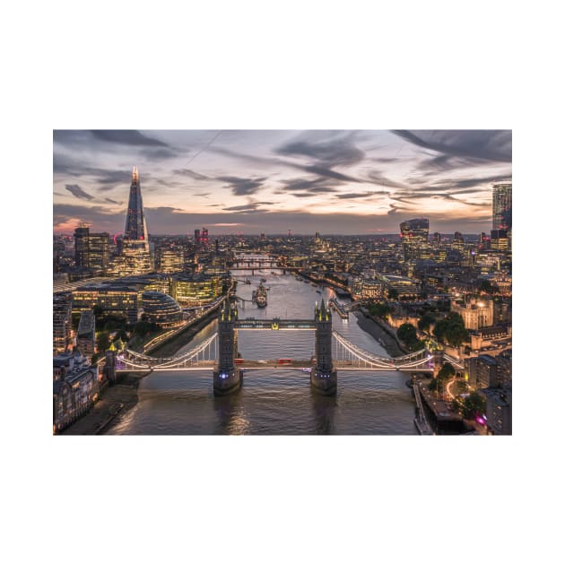 London River Thames Dusk by OctoVision