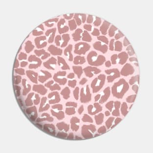 Blush Pink Leopard Print Pin