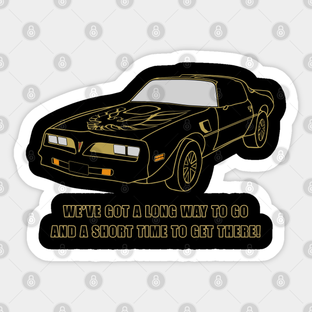 The Bandit Trans Am Aufkleber Teepublic De