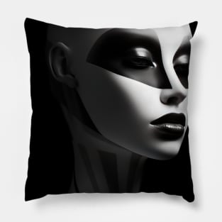 Painted Doll #1 Pillow