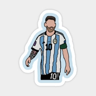 Lionel Messi Argentina 2022 World Cup Magnet