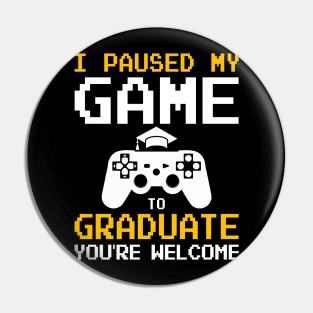 Proud of Class of 2023 Senior Graduate Game Lover Graduation Pin