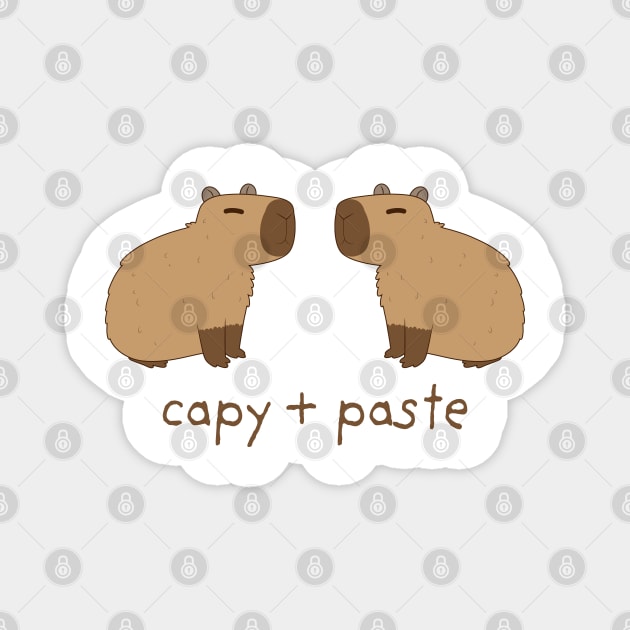 Capy Paste Magnet by GoshWow®