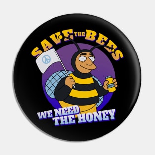 Save The Bees Pin