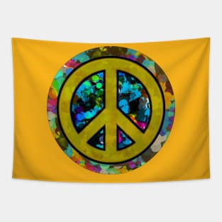 Colorful Peace Tapestry