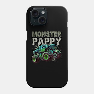 Monster Truck Pappy Family Matching Monster Truck Phone Case