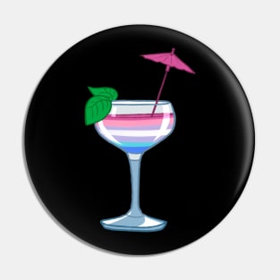 Bigender cocktail #1 Pin