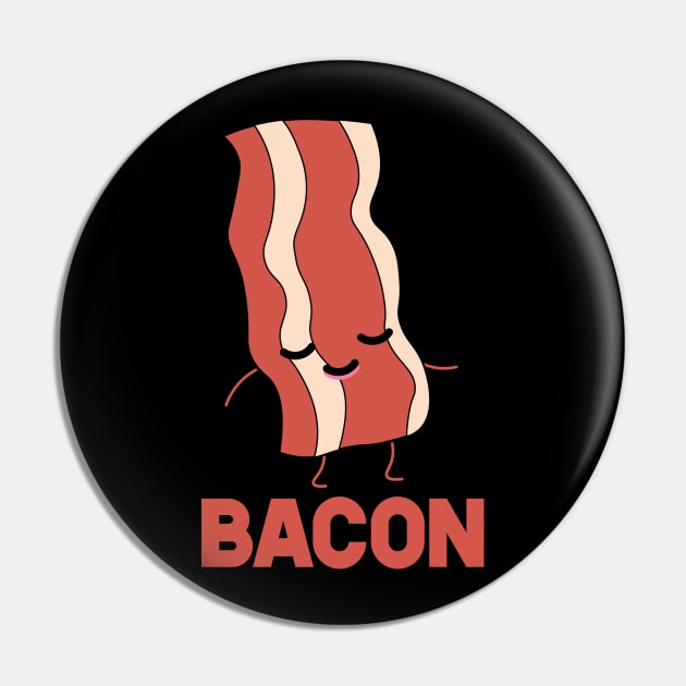 Bacon and Egg Matching Couple Shirt Pin by SusurrationStudio