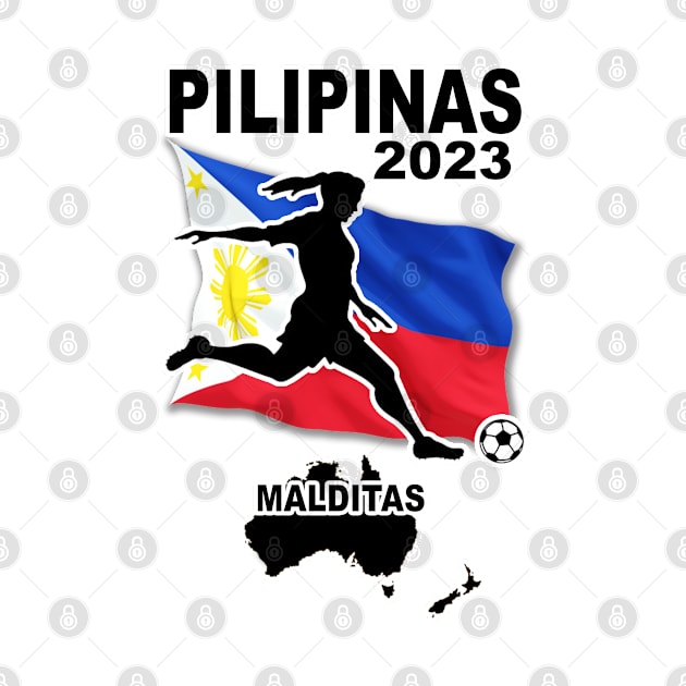 Pilipinas Womens World Cup Football Soccer Team 2023 by Ireland