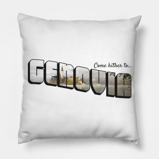 Come Hither to Genovia Pillow