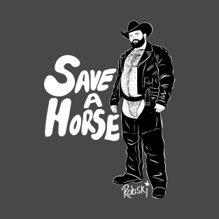 Save a Horse - White lines T-Shirt