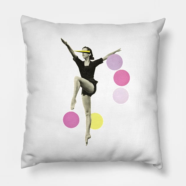 The Rules of Dance II Pillow by Cassia