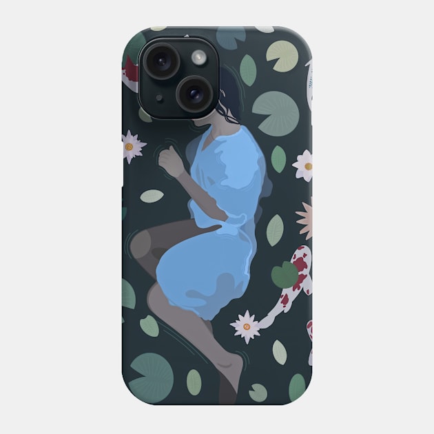 Water Lilies Phone Case by zody