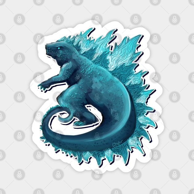 Godzilla Magnet by IngoPotato