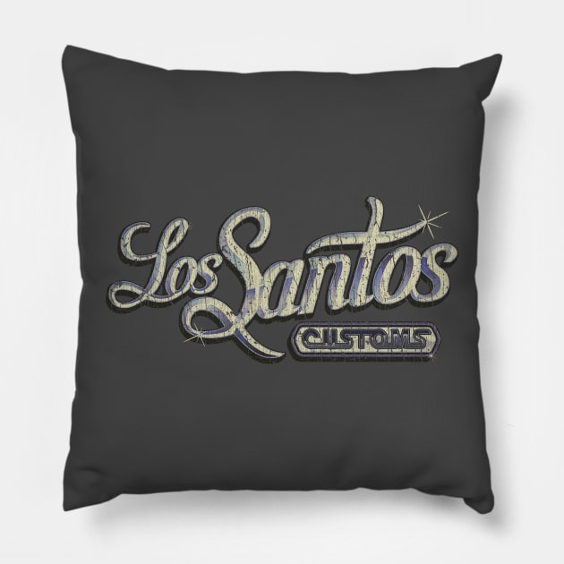 Los Santos Customs 1987 Pillow by JCD666