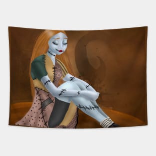 Sally Skellington, a nightmare before Christmas Tapestry