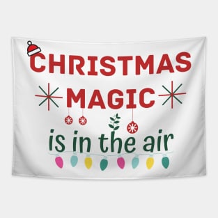 Christmas Magic is in the air Tapestry