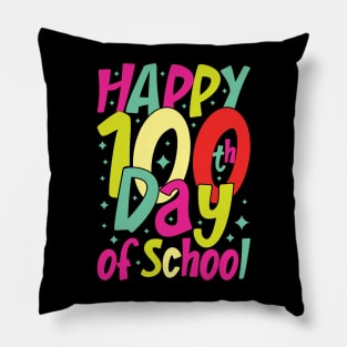 100th Day Of School, Celebration design Pillow