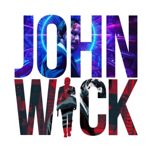 John Wick Rainbow Style T-Shirt