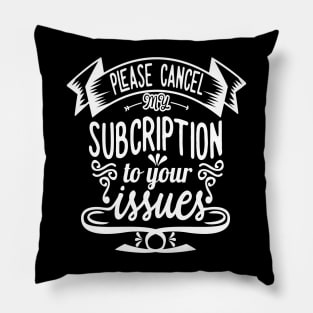 ISSUES Pillow