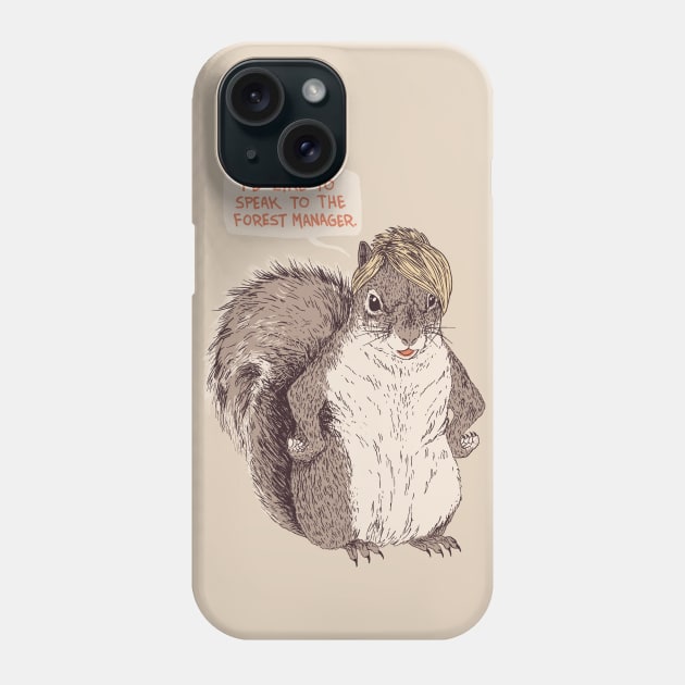 Forest Manager Phone Case by Hillary White Rabbit