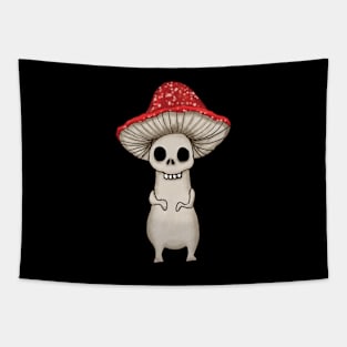 creepy mushrooms Tapestry