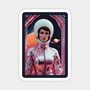 Soviet female astronaut Magnet