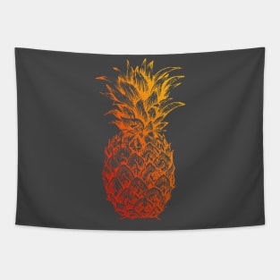 Pineapple Summer Flare Tapestry