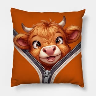 Adorable Buffalo Pillow