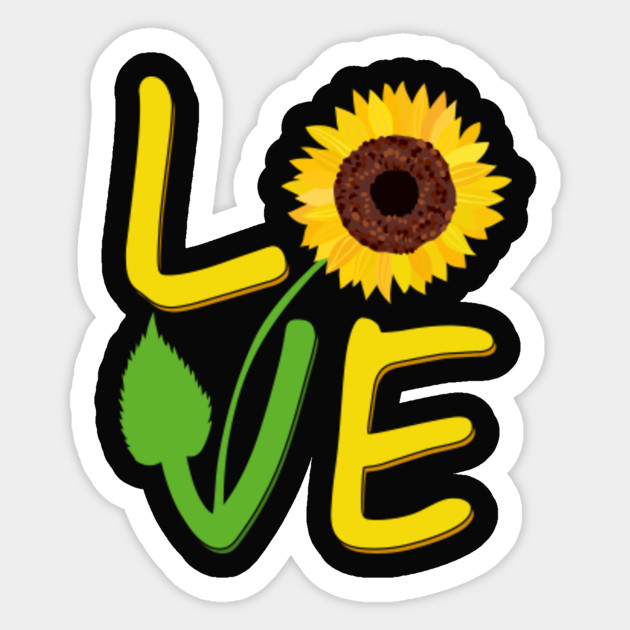 Sunflower Gift For Women Love Sunflowers Cute Womens Summer Sunflower Lover Girlfriend Daughter Mother Shirts Sunflower Sticker Teepublic Uk
