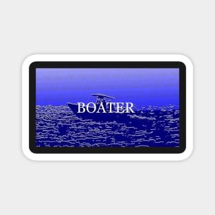 Boater face mask design A Magnet