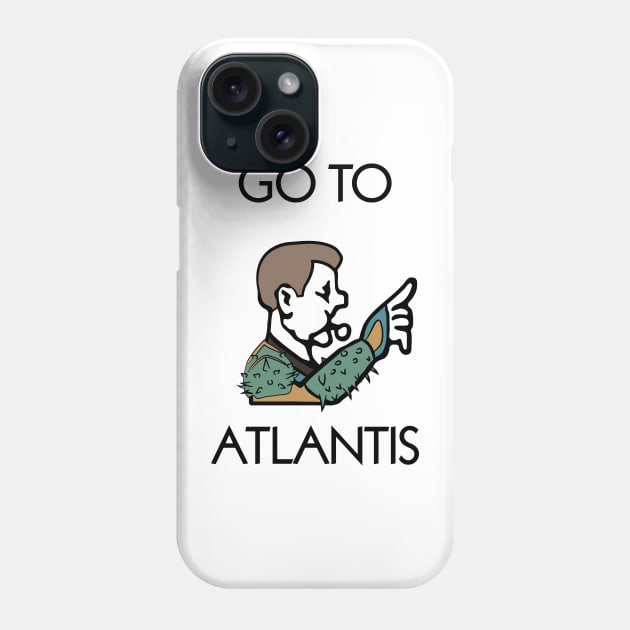 Go to Atlantis Phone Case by Jawes