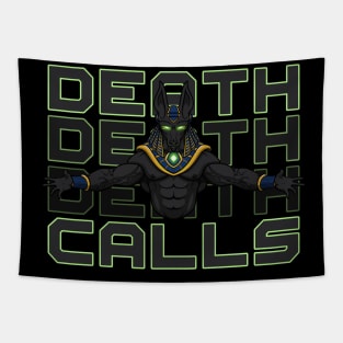 Anubis Death Calls Tapestry