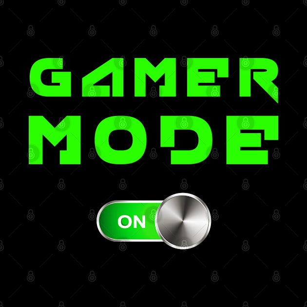 GAMER MOD ON - from the 90s green fluo by BACK TO THE 90´S
