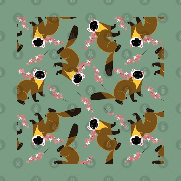 Sakura japanese marten #5 by belettelepink