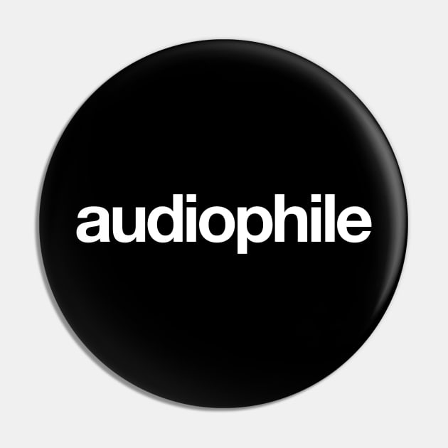 Audiophile Pin by Jablo