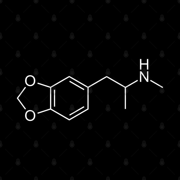 MDMA Ecstasy C11H15NO2 by Zeeph