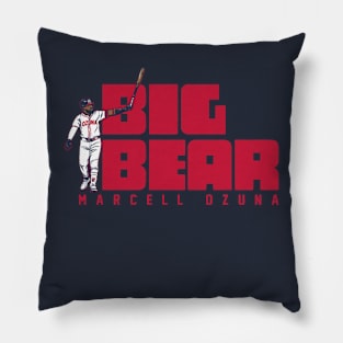 Marcell Ozuna Big Bear Pillow