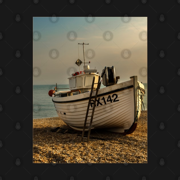 Beached Fishing Boat at Hastings by IanWL