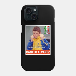 canelo alvarez when I was a child Phone Case