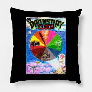 Doomsday clock Pillow