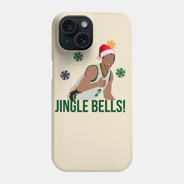 Joe Ingles 'Jingle Bells' Christmas Apparel - Utah Jazz NBA Phone Case by xavierjfong