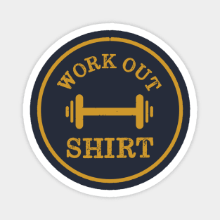 Check Out My Retro Workout Magnet