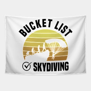 Skydiving Skydiver Parachuting Parachute Skydivers Tapestry