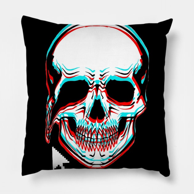 Skull Pillow by BSKR