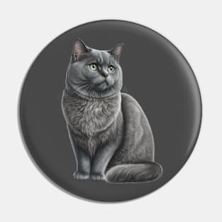 British Shorthair: The Classic and Cute Feline Pin