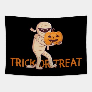 trick or treat mummy Tapestry