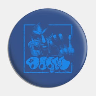 mf doom blue Pin