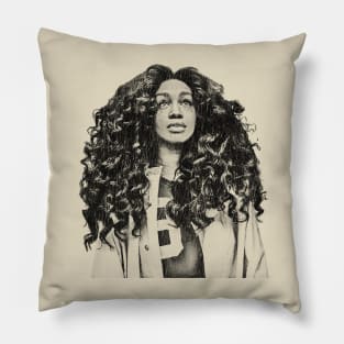 SZA  Retro Art Design Exclusive Art Pillow